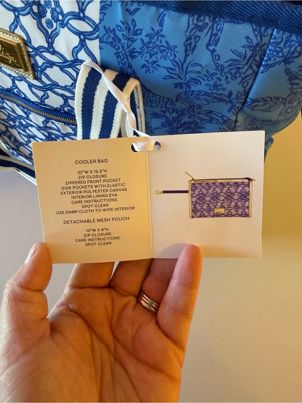 Lilly Pulitzer Cooler Bag with Mesh Pouch + RTIC Can Cooler - *BOTH NWT!* - Picture 11 of 16